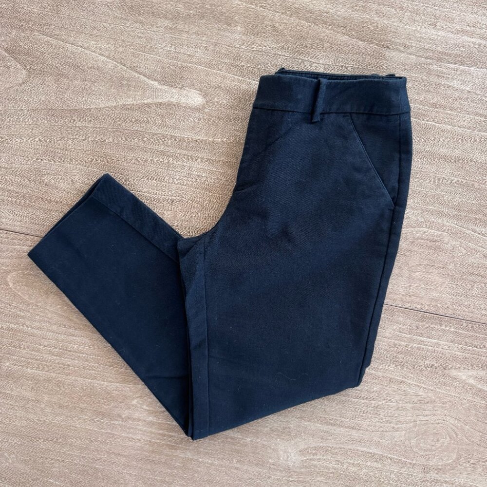Black Ankle Office Pants, Size 4 - Picture 3 of 7
